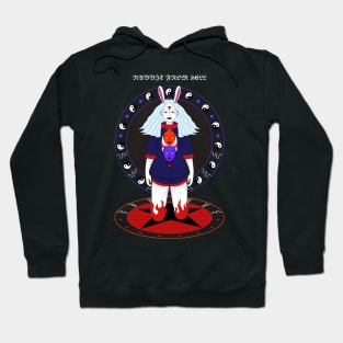 Rabbit from hell (Fictional) Hoodie